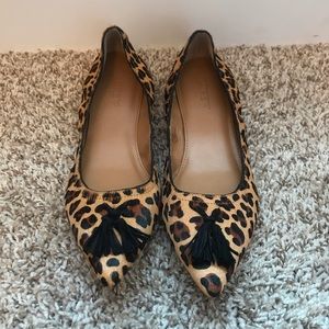 J. Crew Cheetah Flats